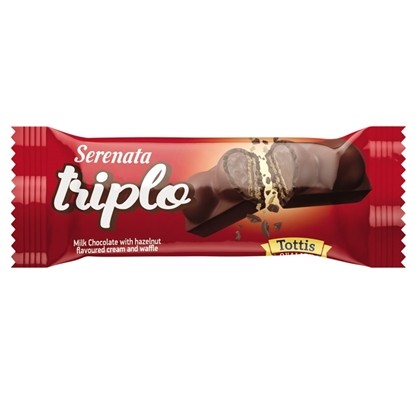 СЕРЕНАТА ТРИПЛО МЛЕЧЕН ШОКОЛАД 50ГР.*20БР.