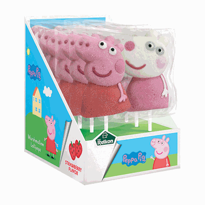 БЛИЗАЛКИ МАРШМЕЛОУ PEPPA PIG 45ГР.*12БР.