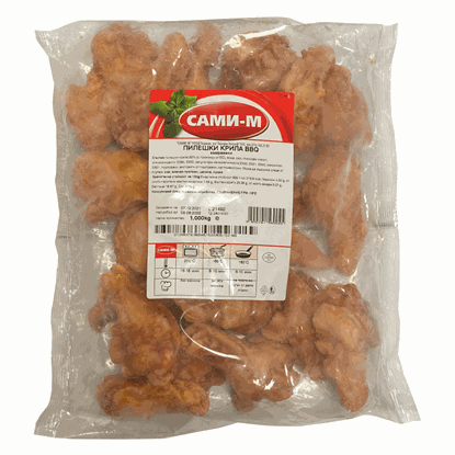 ПИЛЕШКИ КРИЛА БАРБЕКЮ 1КГ.*12БР. САМИ-М