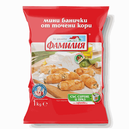 МИНИ БАНИЧКИ ФАМИЛИЯ СЪС СИРЕНЕ И ПРАЗ 1КГ.*10БР.