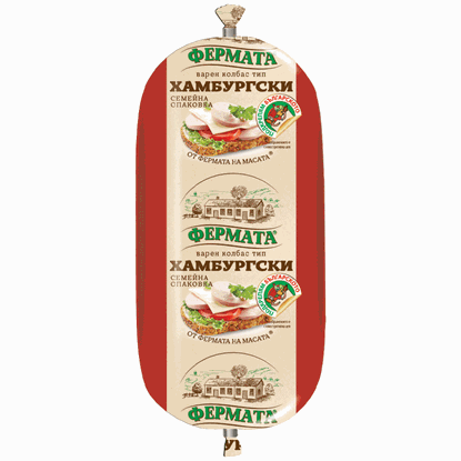 САЛАМ ХАМБУРГСКИ ФЕРМАТА 750ГР. ГАСТРО - ЦЕНА ЗА БР.