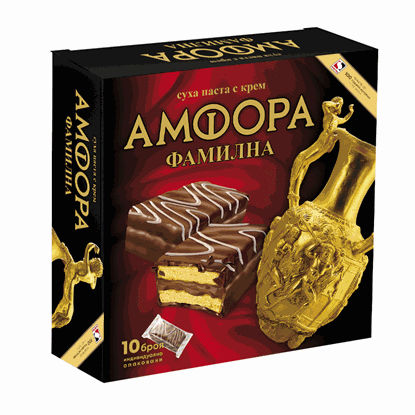 СУХА ПАСТА АМФОРА КРЕМ КАКАО 350ГР.*12БР.