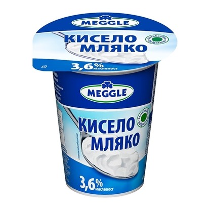 КИСЕЛО МЛЯКО 3.6% МЕГГЛЕ 400ГР.*12БР.