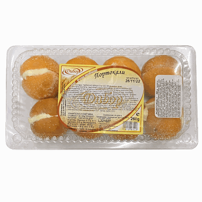 ПОРТОКАЛКИ 260ГР.*16БР. ДИБОР