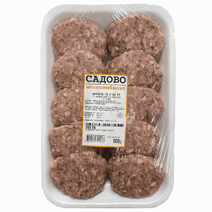 КЮФТЕТА 10БР.*80ГР. МЕСОКОМБИНАТ САДОВО - ЦЕНА ЗА ТАРЕЛКА