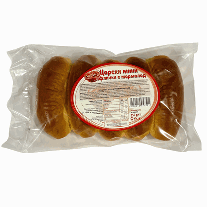 ЦАРСКИ КИФЛИЧКИ С МАРМАЛАД 250ГР.*12БР./СРОК 30ДНИ/