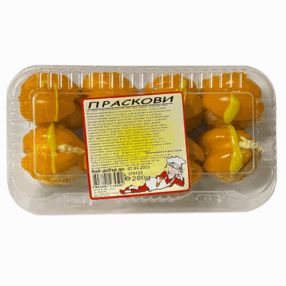 ПРАСКОВИ 300ГР.*12БР. ДЕСИ