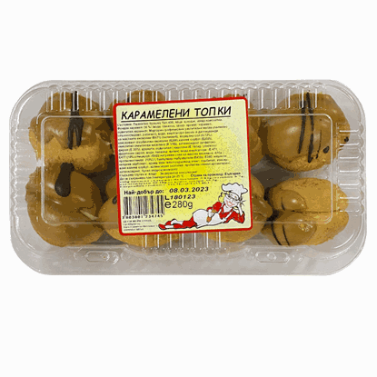 КАРАМЕЛЕНИ ТОПКИ 300ГР.*12БР. ДЕСИ