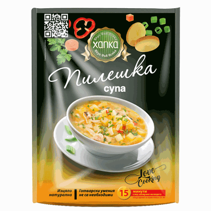 ПИЛЕШКА СУПА 320ГР.*14БР. ПИКАНТ
