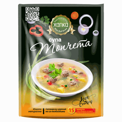 СУПА ТОПЧЕТА 320ГР.*14БР. ПИКАНТ