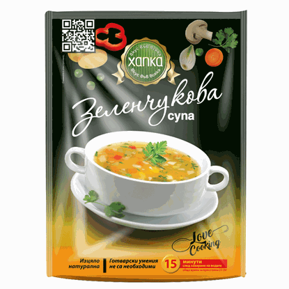 ЗЕЛЕНЧУКОВА СУПА 320ГР.*14БР. ПИКАНТ