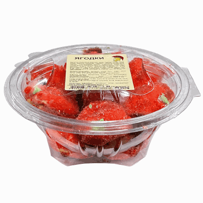 СЛАДКИ ЯГОДКИ КУТИЯ 250ГР.*18БР. КУТИЯ