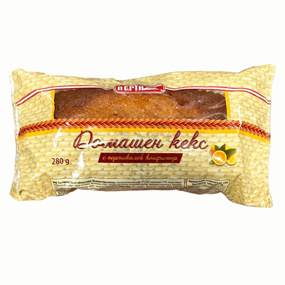 ДОМАШЕН КЕКС ПЕРУН С ПОР-ВИ КОРИЧКИ 280ГР.*3БР. ПЕРУН