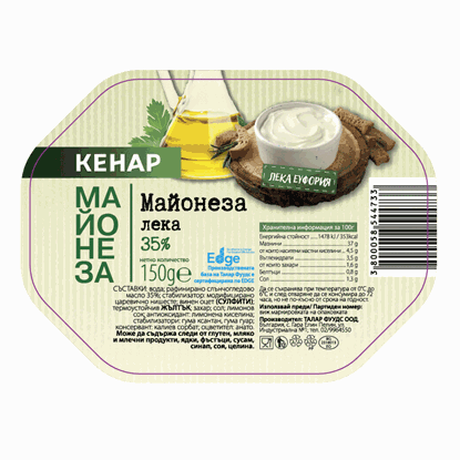 ЛЕКА МАЙОНЕЗА 35% КЕНАР 150ГР.