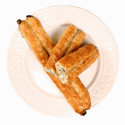 БАНИЦА СЪС СПАНАК И СИРЕНЕ 180ГР.*40БР. ФИН ФУУД-ЦЕНА ЗА КАШОН