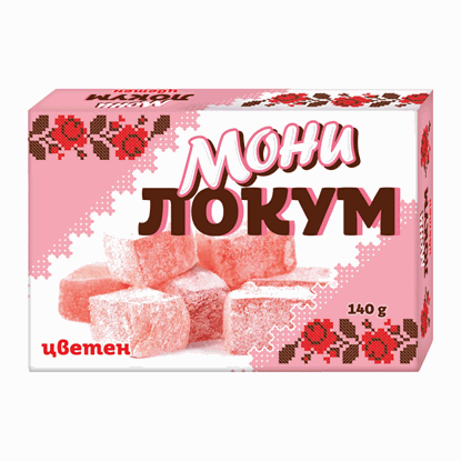 ЛОКУМ МОНИ 140ГР.*24БР. ЦВЕТЕН
