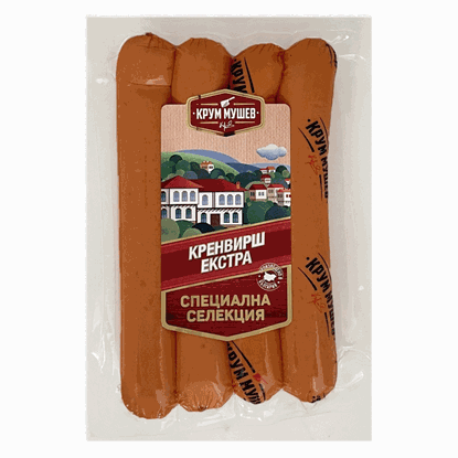 КРЕНВИРШ ЕКСТРА 350ГР. КРУМ МУШЕВ - ЦЕНА ЗА БР.
