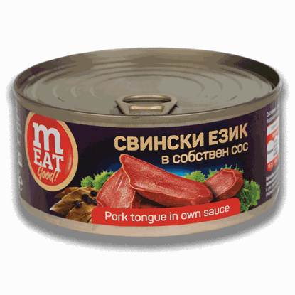 СВИНСКИ ЕЗИК В СОБСТВЕН СОС 300ГР.*18БР. МАРАЙДА