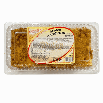 МЕДЕН СЛАДКИШ 450ГР.*8БР. ДИБОР