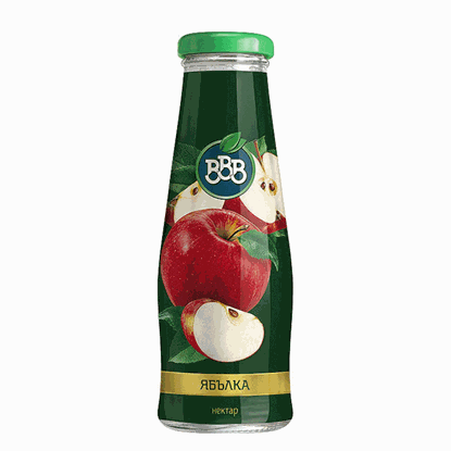 СОК ВВВ 250МЛ.*6БР. ЯБЪЛКА  СТЪКЛО