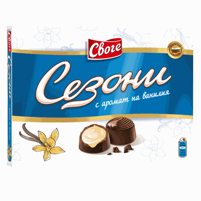 БОНБОНИ СЕЗОНИ 160ГР.*14БР. ВАНИЛИЯ