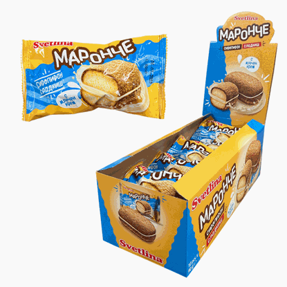 МАРОНЧЕ БОКС 90ГР.*10БР. СВЕТЛИНА - ЦЕНА ЗА КУТИЯ