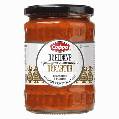 ПИНДЖУР ПИКАНТЕН 550ГР.*12БР. СОФРА