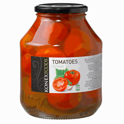 МАРИНОВАНИ ДОМАТИ 1630ГР.*6БР. KONEX FOODS