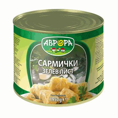 САРМИ ЗЕЛЕВ ЛИСТ 1950ГР.*6БР. АВРОРА