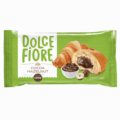 КРОАСАН DOLCE FIORE КАКАО 70ГР.*24 БР. ЕЛИТ-П
