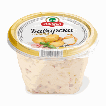 БАВАРСКА САЛАТА 350ГР.*12БР. ЛИНДЪН