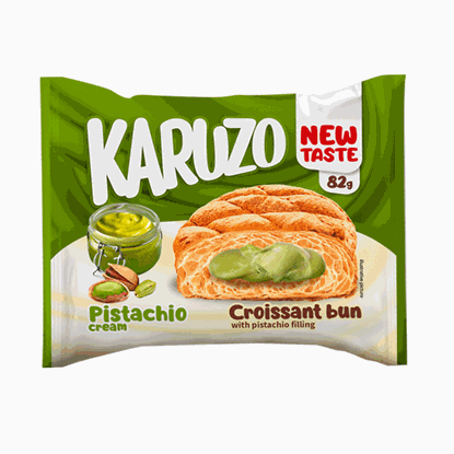 КАРУЗО КРЕМ ПИТА ПИСТАЧИО 82ГР.*24БР.