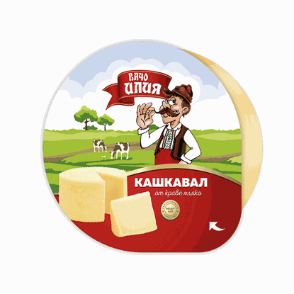 КРАВЕ КАШКАВАЛ БАЧО ИЛИЯ 200ГР.*24БР.ПИТА - ЦЕНА ЗА БР.