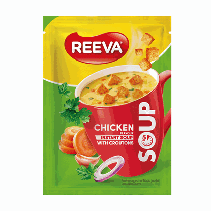 ПИЛЕШКА СУПА REEVA  17ГР.*28БР. С КРУТОНИ