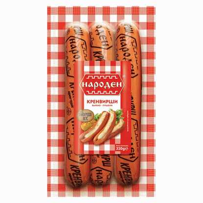 КРЕНВИРШ НАРОДЕН 300ГР.*30БР. ВАКУУМ - ЦЕНА ЗА БР.
