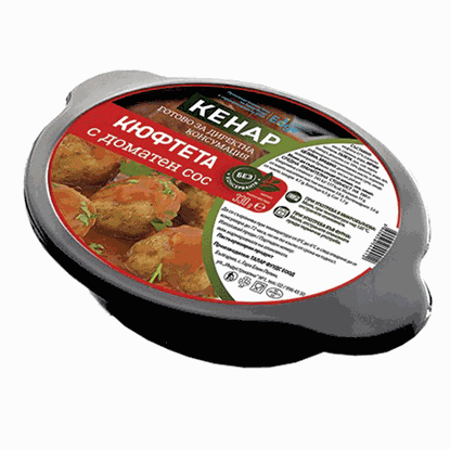 КЮФТЕТА С ДОМАТЕН СОС 330ГР. КЕНАР