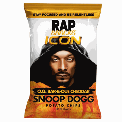 РАП СНАКС SNOOP DOGG BBQ/ЧЕДЪР 71ГР.*12БР.