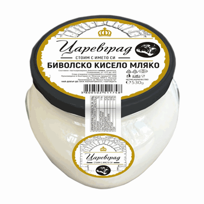 БИВОЛСКО КИСЕЛО МЛЯКО ЦАРЕВГРАД 530ГР.*6БР. БУРКАН