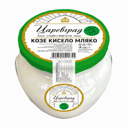 КОЗЕ КИСЕЛО МЛЯКО ЦАРЕВГРАД 530ГР.*6БР. БУРКАН