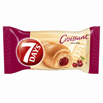 КРОАСАН 7ДЕЙС ЧЕРЕША 60ГР.*30БР.