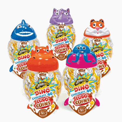 ШОКОЛАДОВИ МОНЕТИ JOHNY BEE *185БР.