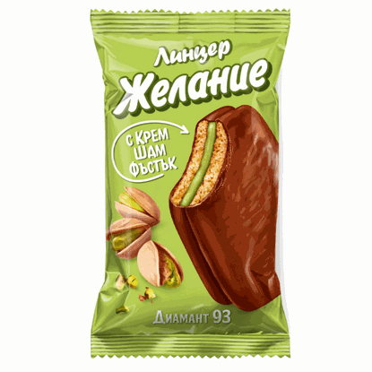 ЛИНЦЕР ЖЕЛАНИЕ ШАМ ФЪСТЪК 50ГР.*24БР.